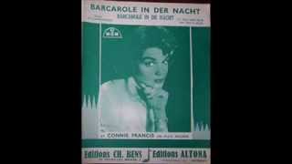 Connie Francis - Barcarole in der nacht originalaufname