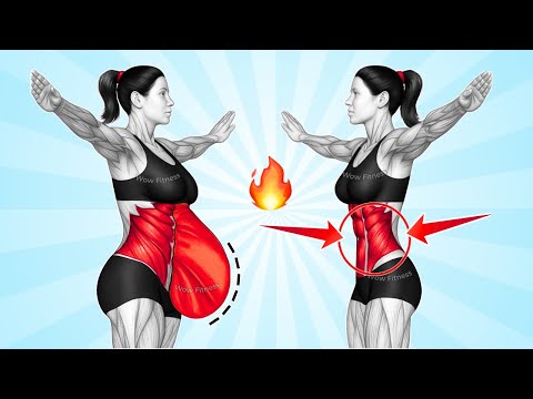 1-Minute Essential Exercises To Lose Belly Fat | Fat Reduction for Stubborn Fat Burn in 2 Weeks