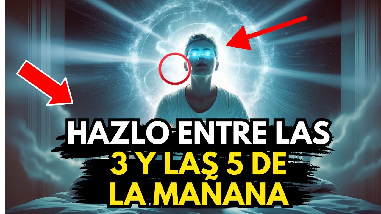 🌟Los Elegidos: Si te Despiertas Entre las 3 AM y las 5 AM, ¡HAZ ESTAS 3 COSAS!
