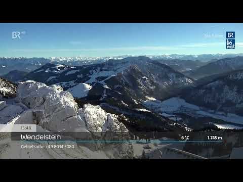 Panoramabilder LIVE - Bergwetter & Alpenblick BR Livestream (HD) 24.01.2022