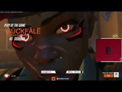 POTG! THIS IS WHAT TOP 500 SOJOURN LOOKS LIKE! GALE SOJOURN GOD OVERWATCH 2 SEASON 4 TOP 500