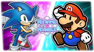 ARCHIE SONIC vs PAPER MARIO! (Sonic The Hedgehog v