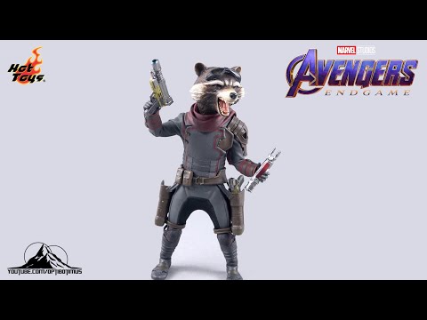 @HotToysOfficial @marvel Avengers Endgame ROCKET Raccoon Video Review