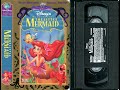 Opening To The Little Mermaid US VHS 1998 Masterpiece Collection