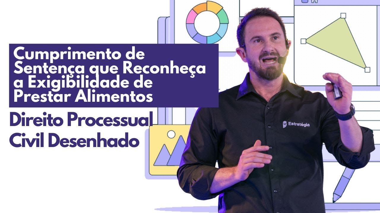 Cumprimento de Sentença que Reconheça a Exigibilidade de Prestar Alimentos|Processo Civil Desenhado