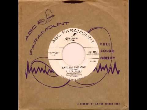 LLOYD PRICE and HIS ORCHESTRA - Say I'm The One - ABC PARAMOUNT