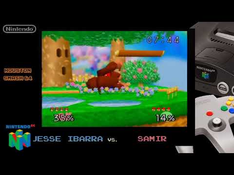 Houston Smash 64 11/16/18 Tournament: Round 3 - Araknos vs. Samir