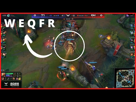 T1 Faker's Azir engage on DK