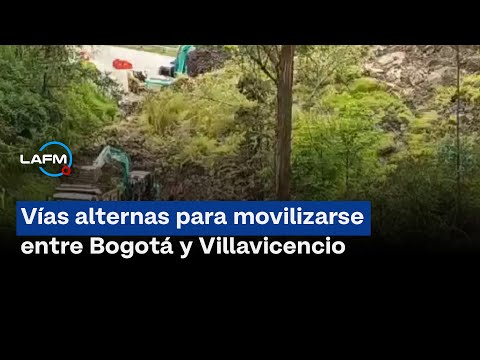 Gobernador de Cundinamarca explica cómo movilizarse entre Bogotá y Villavicencio por vías alternas