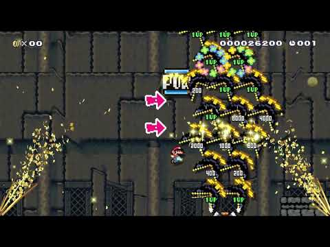 SpeedRun 10sec - Super Mario Maker 2 - Course World Gameplay