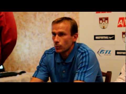 Tisková konference po utkání FK Pardubice - FK Čáslav