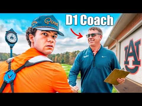 We Tried Out for Auburn's D1 Golf Team...