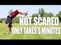 Learn How To BACKHANDSPRING IN ONLY 5 MINUTES