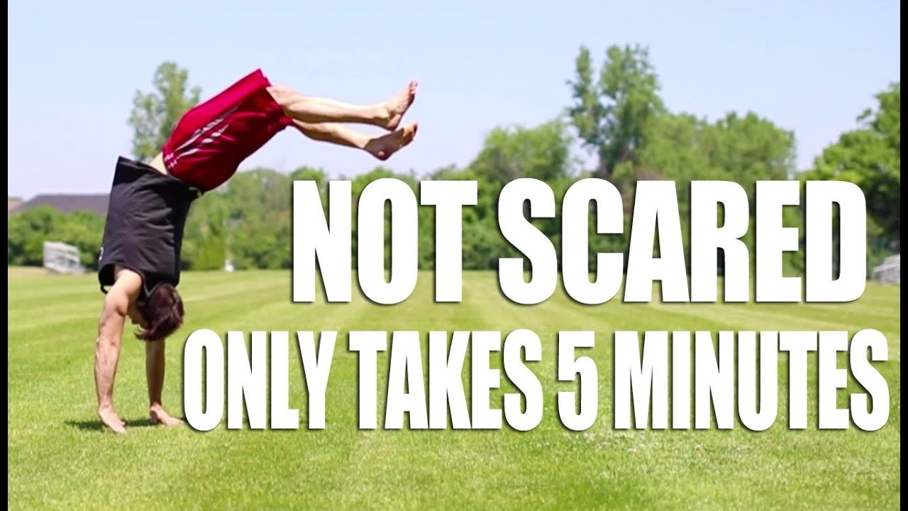 Learn How to BACKHANDSPRING IN ONLY 5 MINUTES!