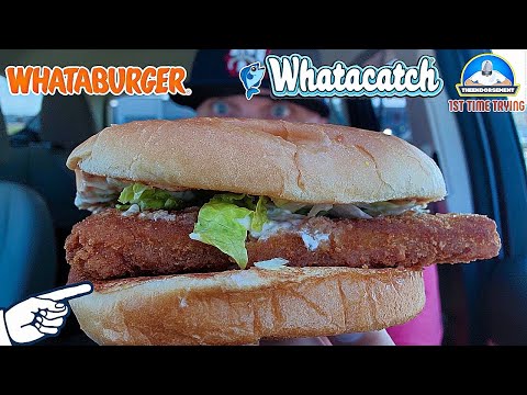 Whataburger® Whatacatch® Fish Sandwich Review! 🐟🥪 | theendorsement