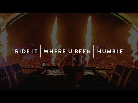 Ride It | Where U Been? | HUMBLE. (Alesso Mashup)