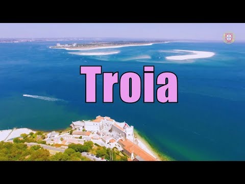 Troia,Setubal aerial view.