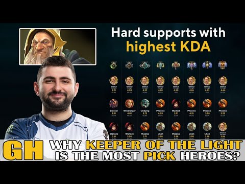 WHY KEEPER OF THE LIGHT IS THE MOST PICKED HEROES IN THE LAST 7 DAYS?? GH WILL SHOW TO YOU DOTA 2