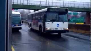 preview picture of video 'MTA Bus Bee-Line Orion V #180 Bx23 Bus@Pelham Bay Park Station'