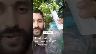 Is AI making us more selfish? | Marvin Liyanage @marvinliyanage