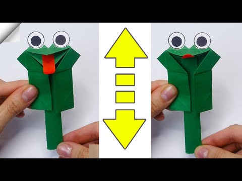 Crazy Frog Moving paper TOYS Easy paper crafts
