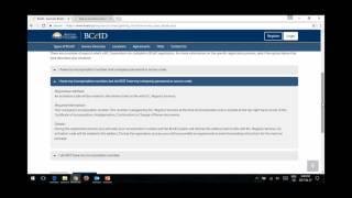 How to create BCeID business account tutorial