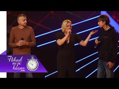 Jasna, Milivoje i Andrija Avramovic - Kad zamirisu jorgovani - (live) - NNK - EM 22 - 13.02.2022