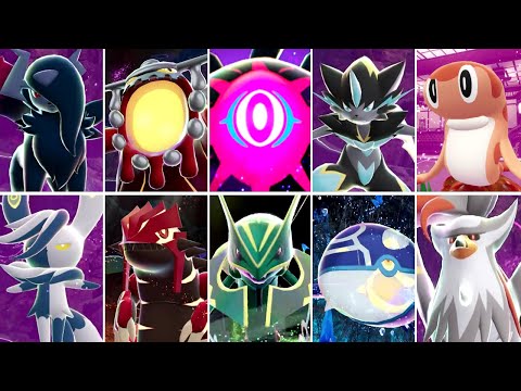Pokémon Mega Dimension DLC - All Rogue Mega Evolution Intros & Splash Screens