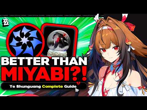 THE BEST AGENT EVER RELEASED! The BEST Guide to Ye Shunguang (Teams/W-Engine) - Zenless Zone Zero