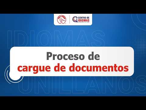 Vista previa: Cómo cargar tus documentos de matrícula