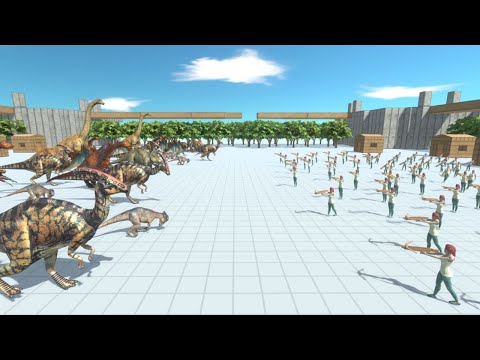 100 Crossbow Aneko vs ALL ARMIES Animal Revolt Battle Simulator