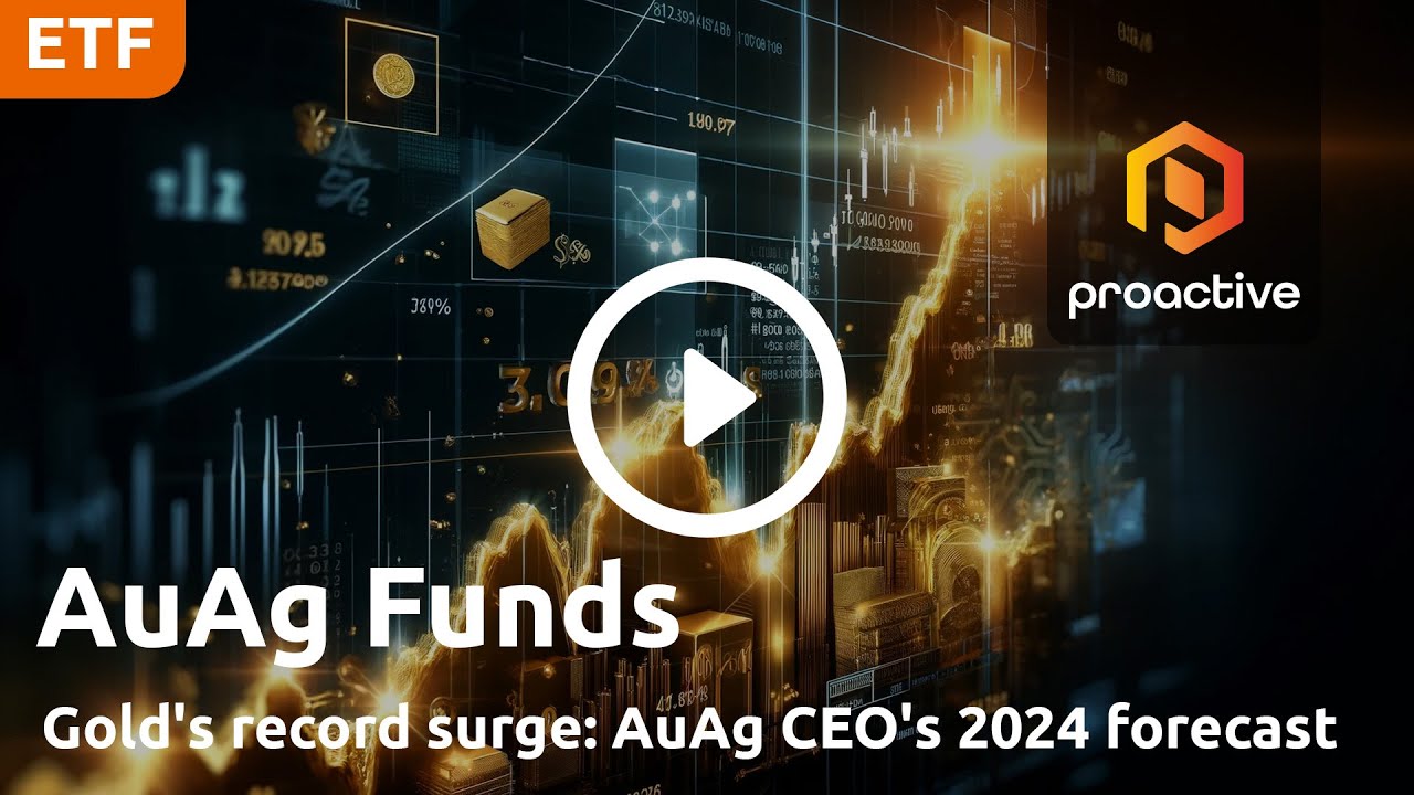 Gold at $2,350 has further to go, says AuAg Funds founder and CEO