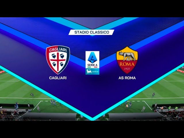 Cagliari vs AS Roma Goals and Key Moments