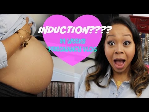 INDUCTION??? PREGNANCY VLOG 34 WEEKS: BABY #4 | MommyTipsByCole Video