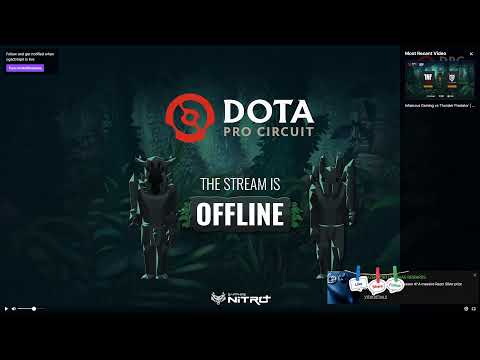 Infamous Gaming vs Thunder Predator | OGA DPC SA Regional League Upper Division (BO3)