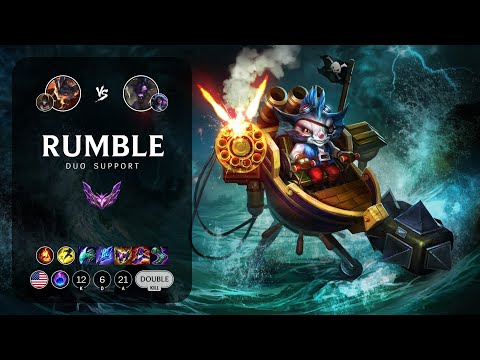 Rumble Support vs Alistar - NA Master Patch 13.13