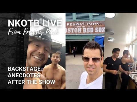 NKOTB live from Fenway Park (7/08/17)