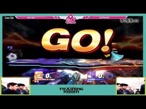 Otakufest 2015 - Torneo Smash 4: Juan Jose (Rosalina, Charizard) vs Luis Gerardo (Yoshi)