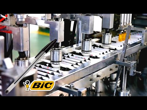 Ever Wondered How BIC Ballpoint Pens Are Made?! Join us on this FanTECHstic Factory Tour!