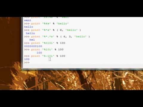 Python Tutorial 18 Advanced String Formatting Part 2