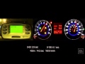 Infiniti FX50 S 0-100 racelogic acceleration, 402m