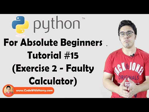 Python Exercise 2 Faulty Calculator | Python Tutorials For Absolute Beginners In Hindi 15
