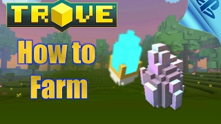 TROVE - how to farm radiant shards [tutorial] guide ps4 gameplay 2017