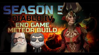 Diablo 4 Endgame Meteor Build | Sorcerer Gaming Grandpa Style