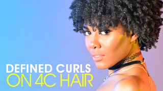 How to Define Curls on 4C Natural Hair | Miss Jessie's Coily Custard || Chanel Oldham