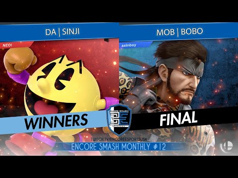 Encore Smash Monthly # 12 - DA | Sinji Vs. MOB | Bobo - Winners Final