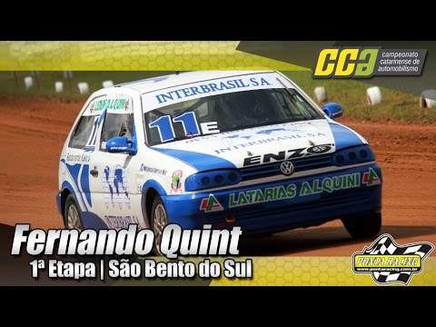 Fernando Quint - 1ª Etapa Catarinense de Automobilismo 2017 - São Bento do Sul