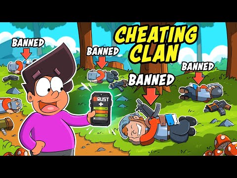 How I Used A Mobile App To Take Down A CHEATING CLAN In Rust!!!