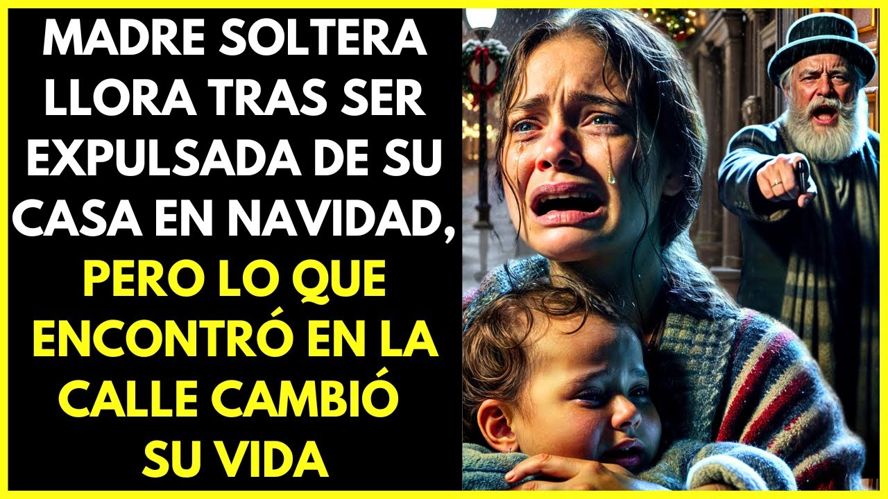 MADRE SOLTERA LLORA TRAS SER EXPULSADA DE SU CASA, PERO LO QUE ENCONTRÓ EN LA CALLE CAMBIÓ SU VIDA