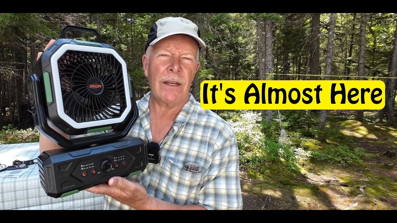Ogery F11 Camping Fan - You Need This For The Hot Weather
